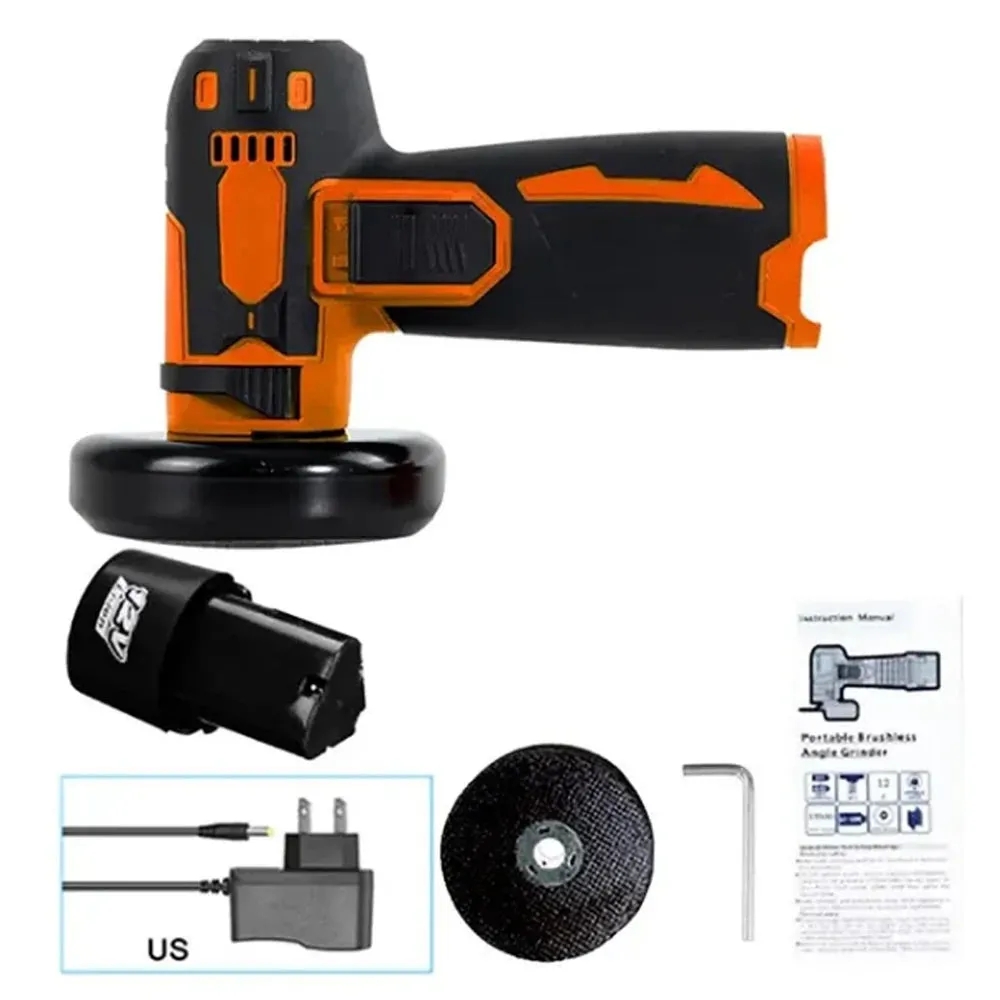 12V Mini Angle Grinder Rechargeable Grinding Tool