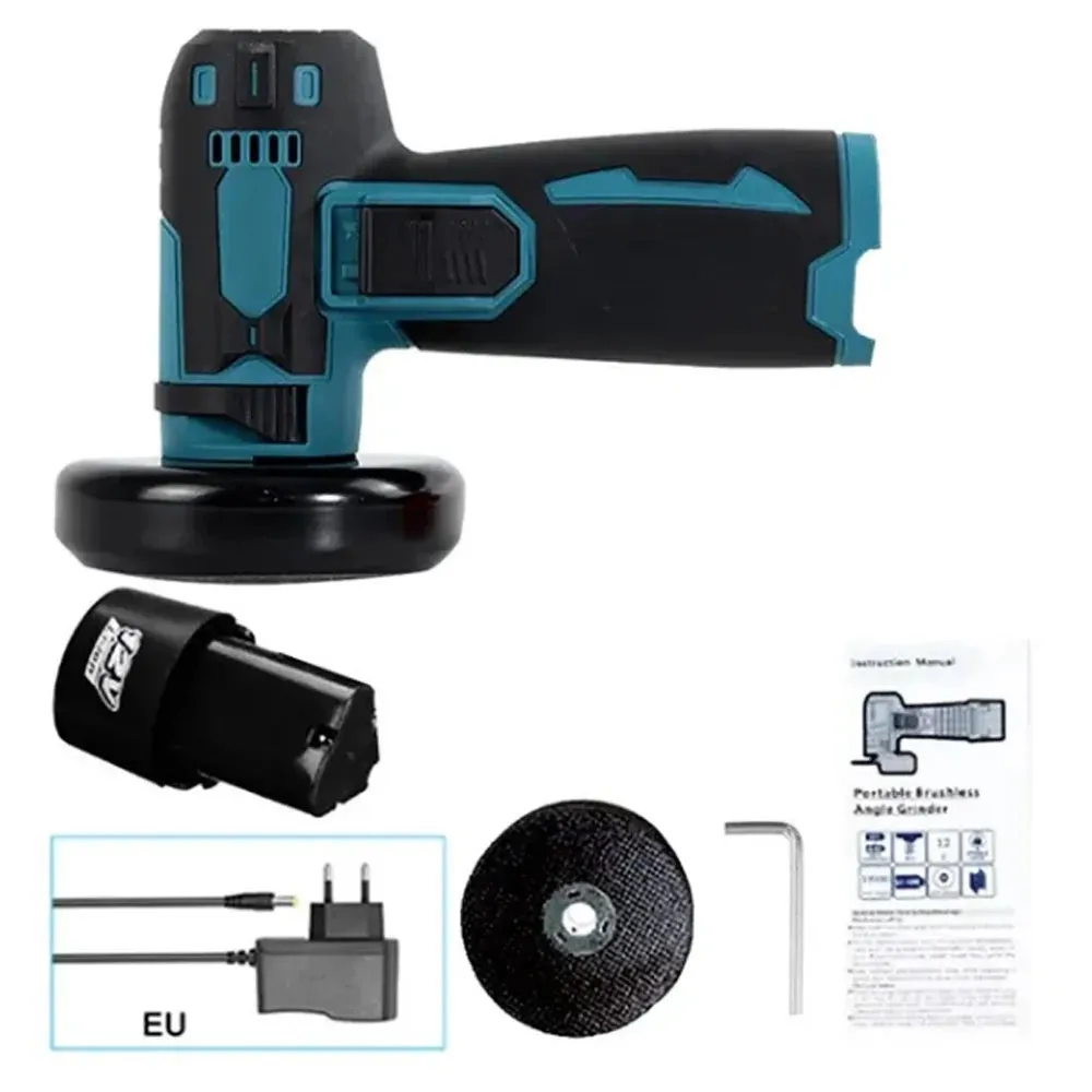 12V Mini Angle Grinder Rechargeable Grinding Tool