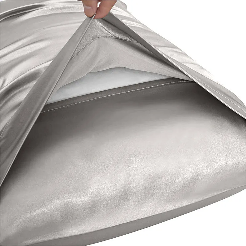 2-Pack of Soft Cooling Satin Pillowcases