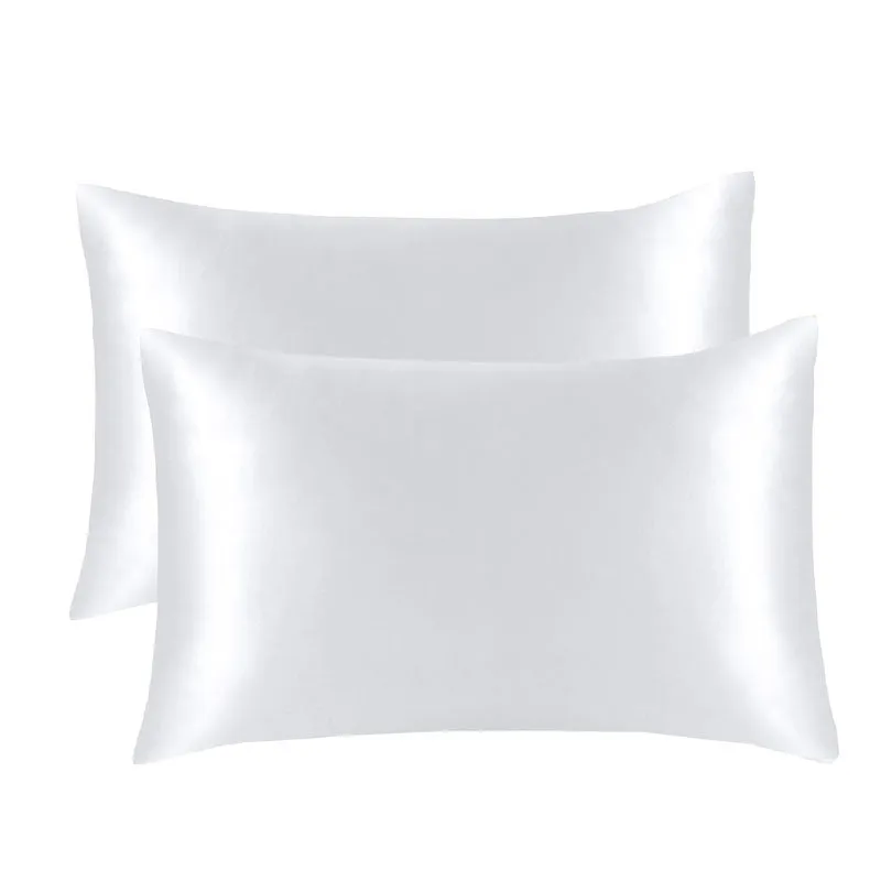 2-Pack of Soft Cooling Satin Pillowcases