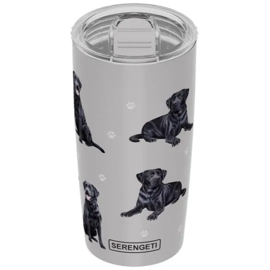 20 Oz Tumbler Black Labrador SERENGETI