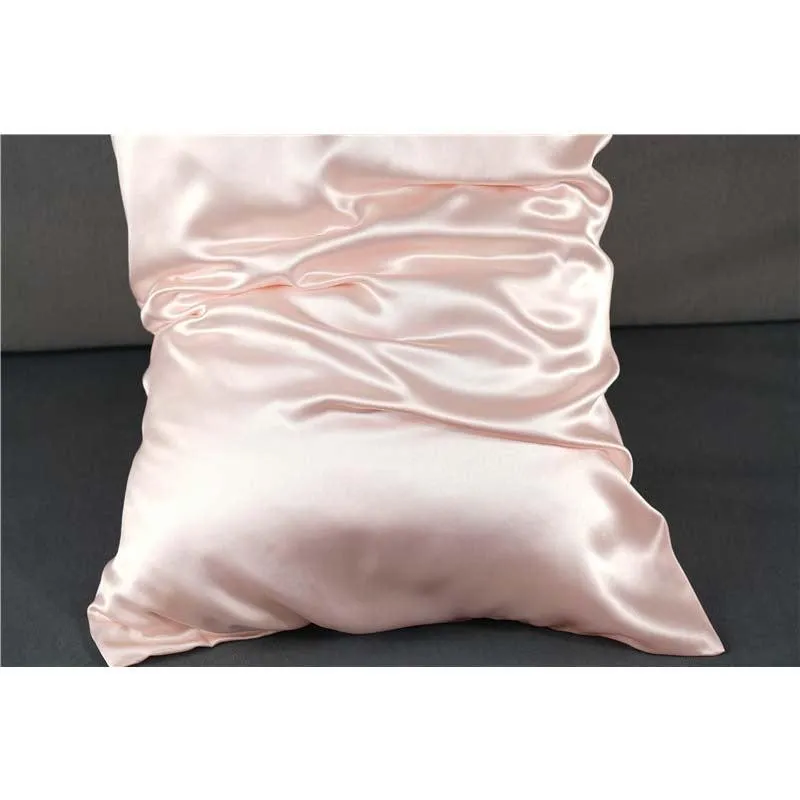 30 Momme silk pillowcase - queen - envelope - Pink