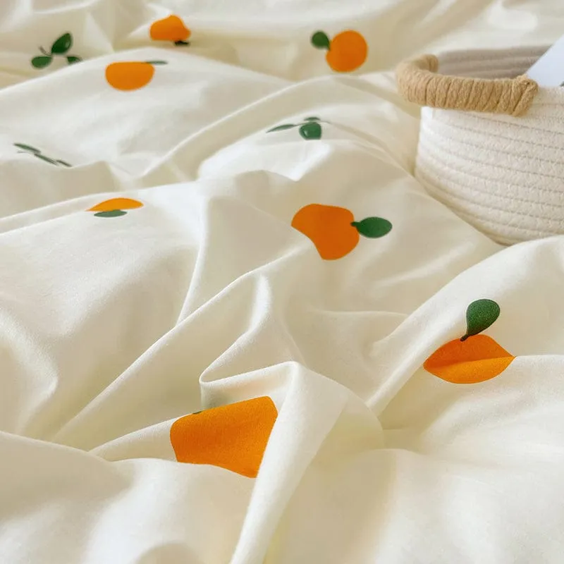 3/4pcs Cute Korean Bedding Set