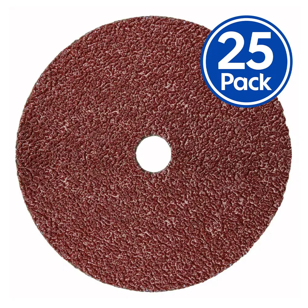 3M 982C Cubitron II Fibre Disc 80 Grit 180mm x 22mm x 25 Pack Sanding Abrasives