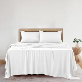 4-Piece Bamboo Blend Cooling Bed Sheets Set