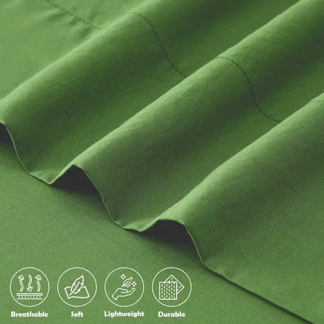 4-Piece Bamboo Blend Cooling Bed Sheets Set