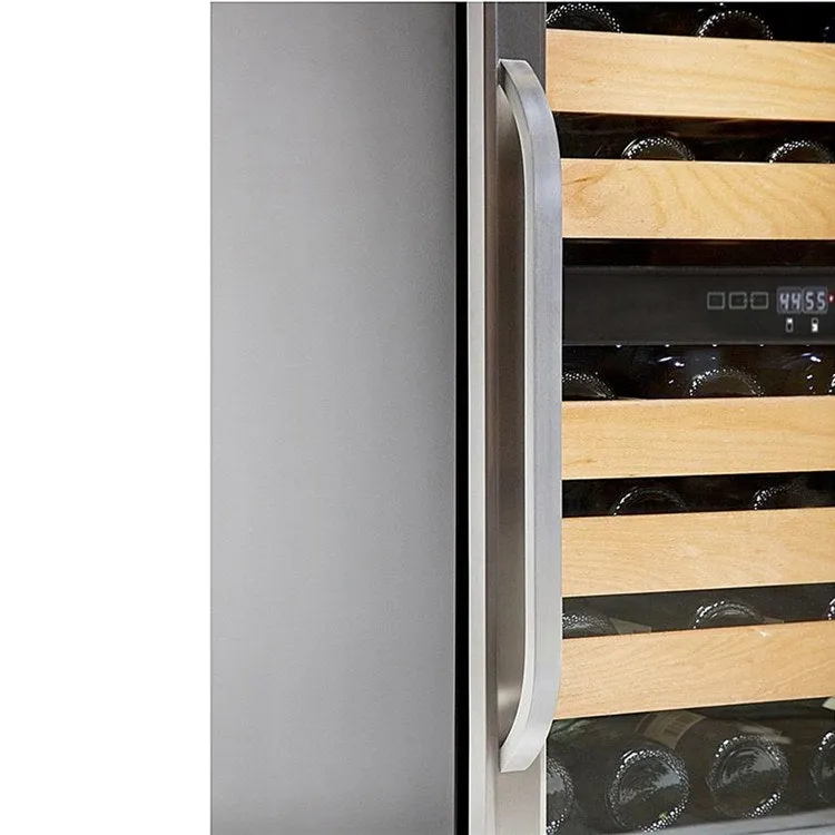 46-Bottle Dual Temperature Zone Built-In Wine Refrigerator