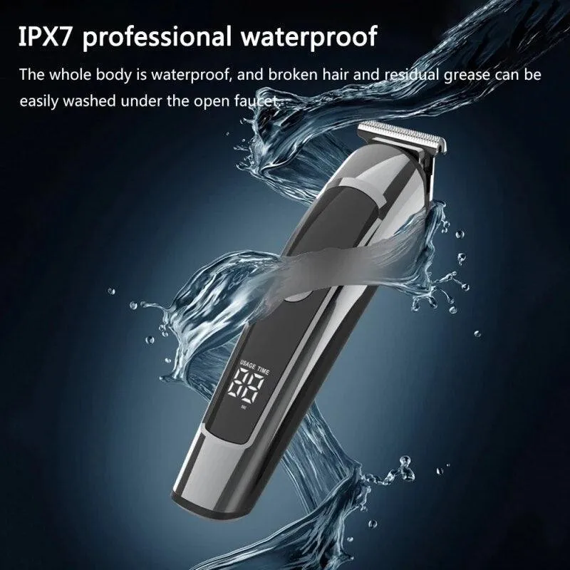 6 in 1  Professional Hair Clipper Facia Body Nose Trimmer Washable