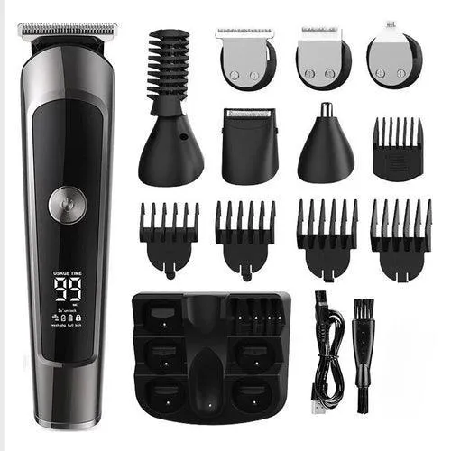 6 in 1  Professional Hair Clipper Facia Body Nose Trimmer Washable