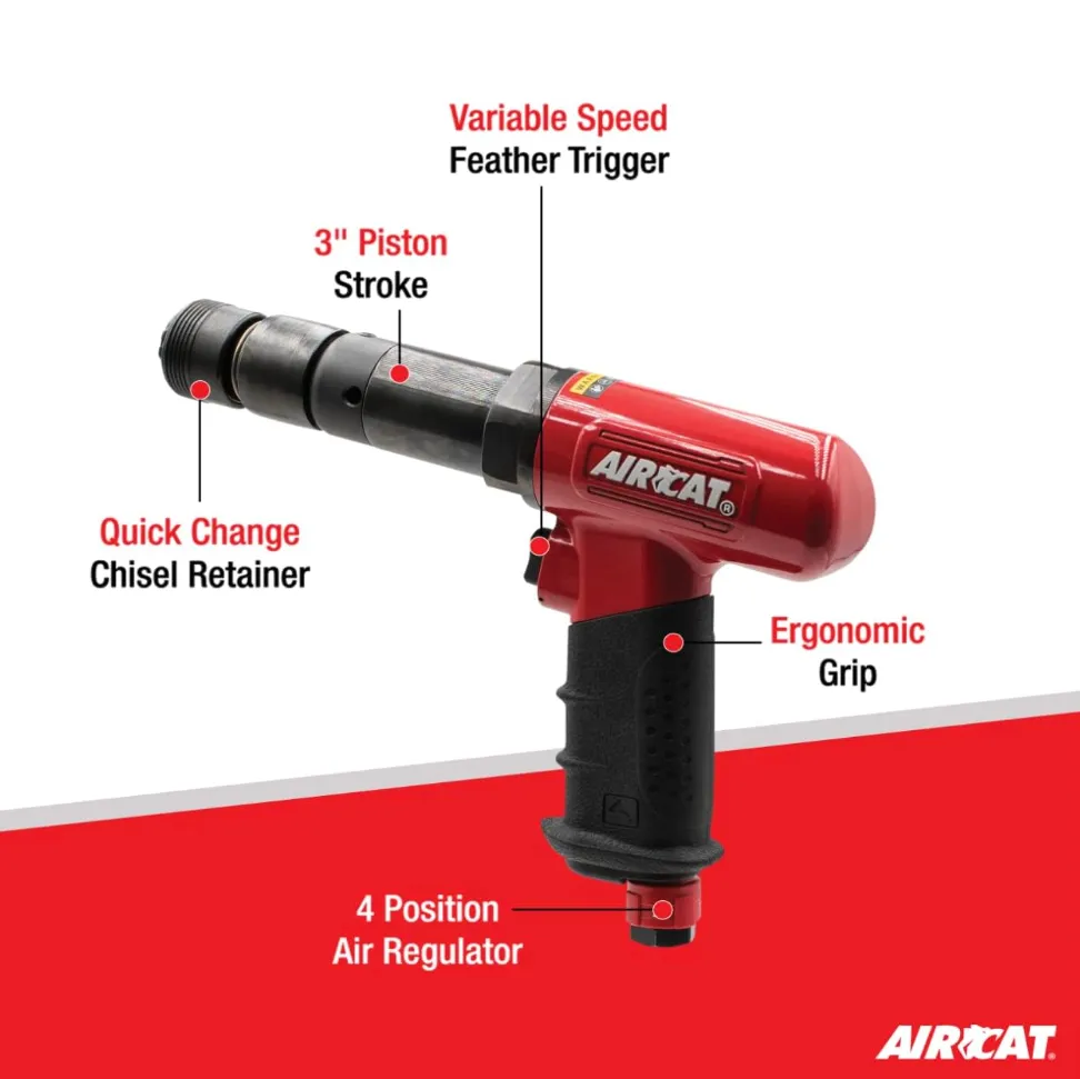 AirCat 5250-A-T .401" Shank Super Duty Air Hammer