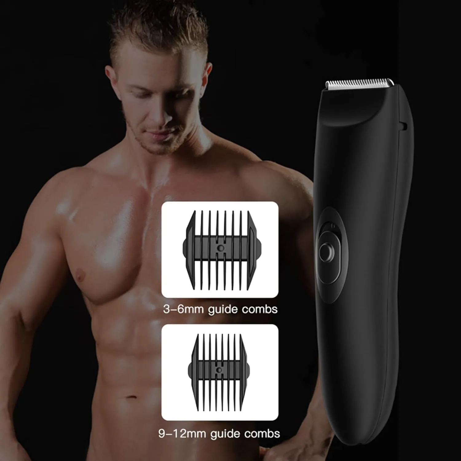 All-in-One Electric Body Groomer for Men - Waterproof ESVD237