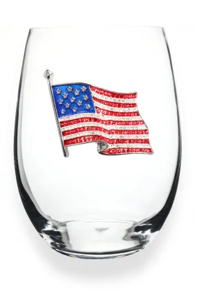 AMERICAN FLAG STEMLESS