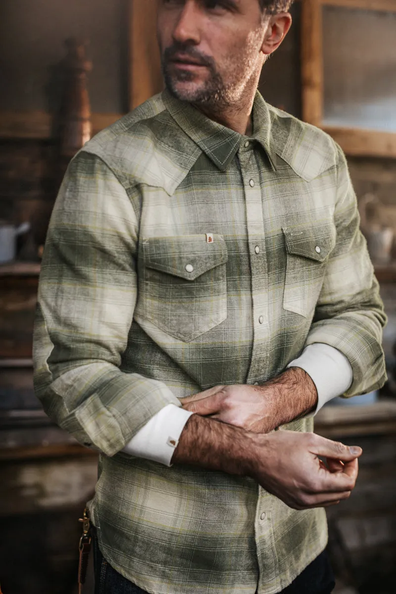 &SONS River Green Western Shirt