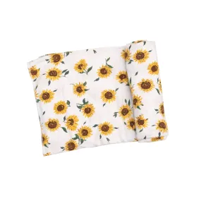 Angel Dear Sunflower Ditsy Swaddling Blanket