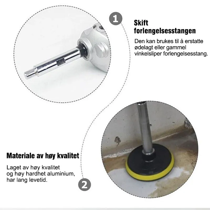 Angle grinder extension m14 - accessory for grinding