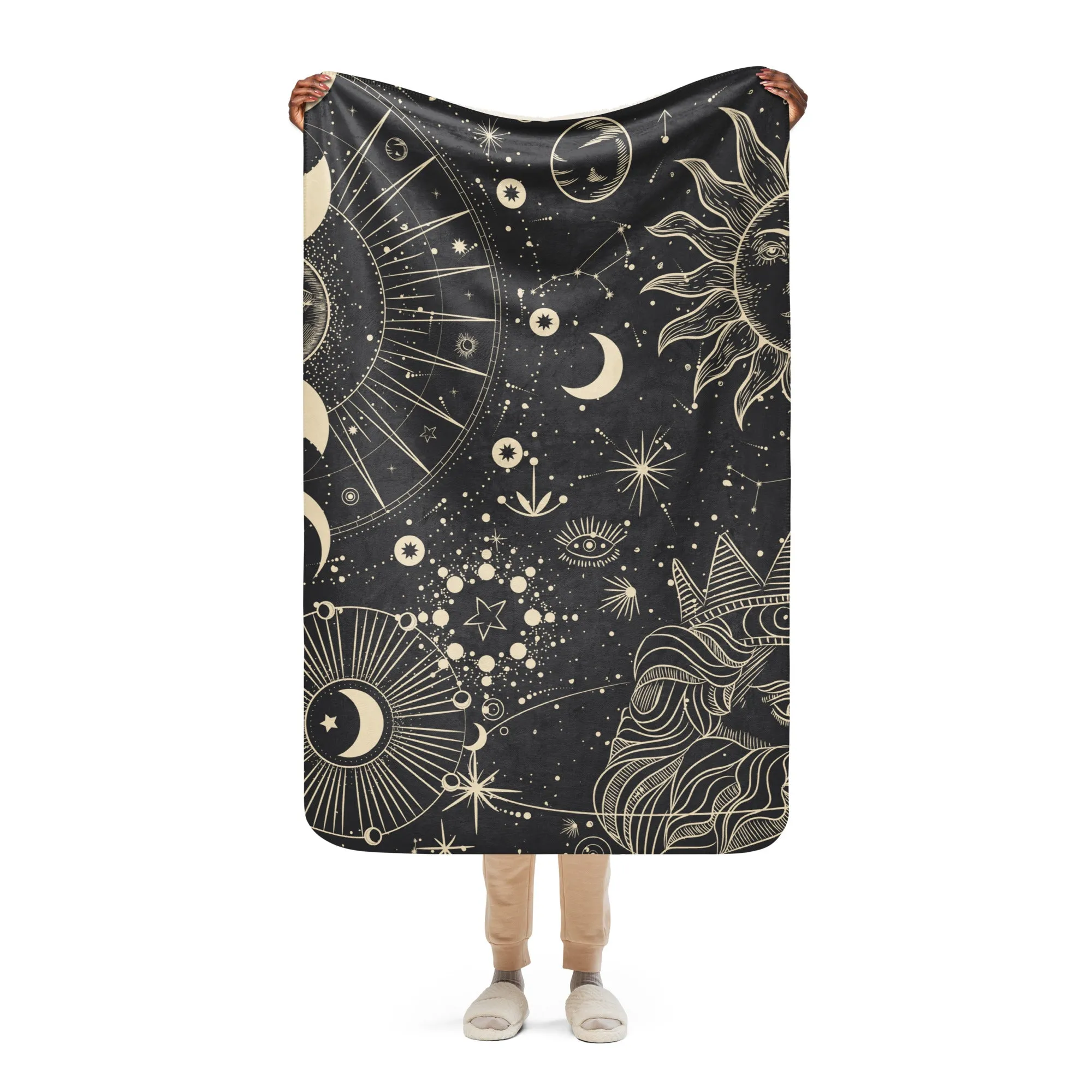 Astronomy Sherpa blanket lioness-love