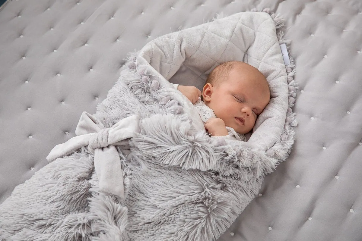 Baby Blanket - Whisper Grey - Koochiwrap™️