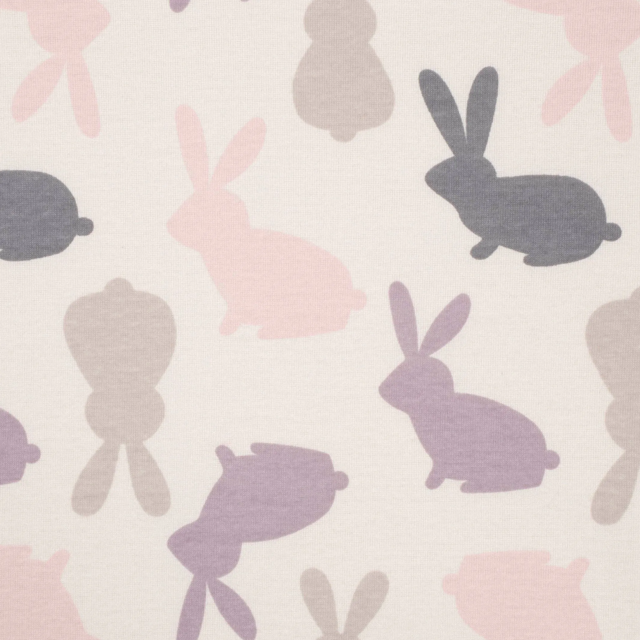 Baby Girls Bunny Reversible Blanket