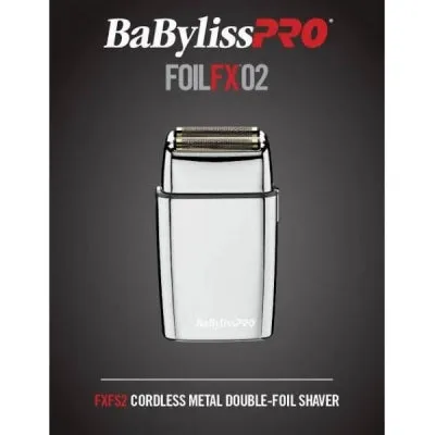 Babyliss Pro FoilFX02 Metal Silver  Foil Shaver