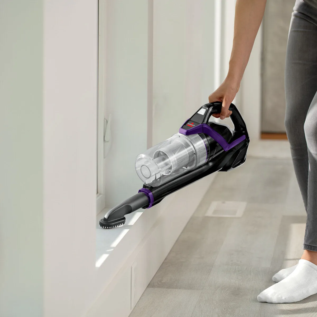 Bissell Pet Hair Eraser Slim Cordless Stick Vacuum Cleaner 2907F