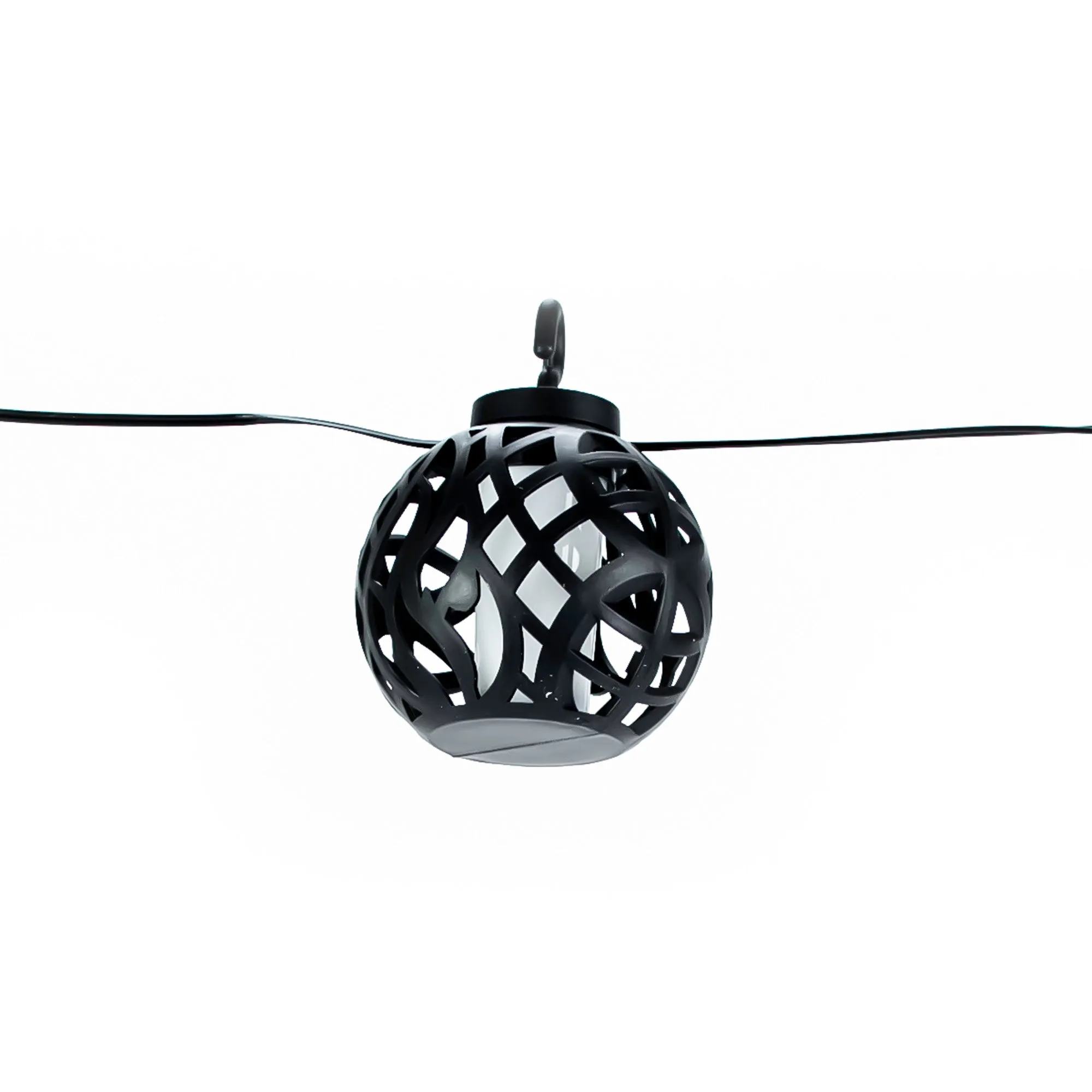 Black Lantern String Lights