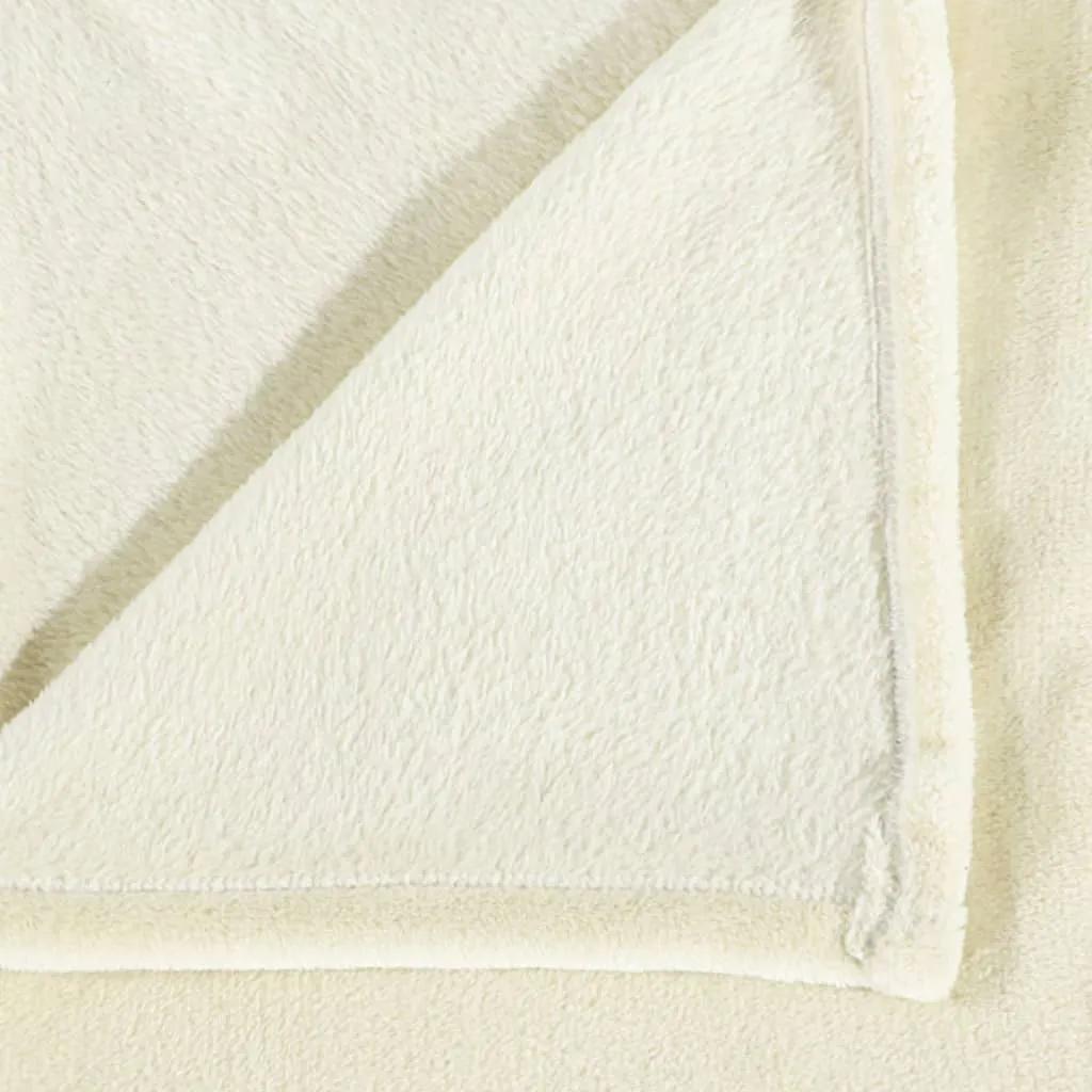 Blanket Cream 130x170 cm Polyester