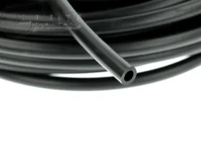 BOOST Products Silicone Vacuum Hose 6mm (1/4") ID, Black, 5m (15ft) Roll