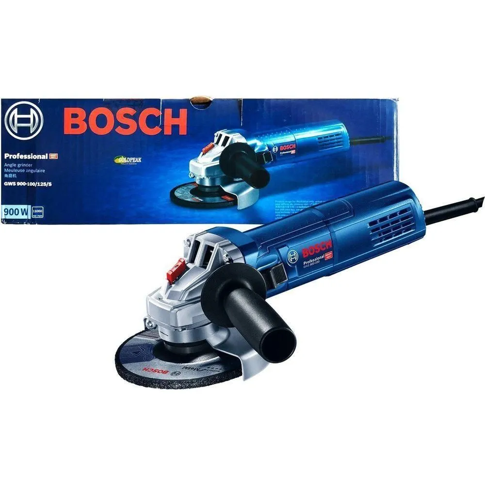 Bosch GWS 900-100 Angle Grinder 4" (100mm) 900W