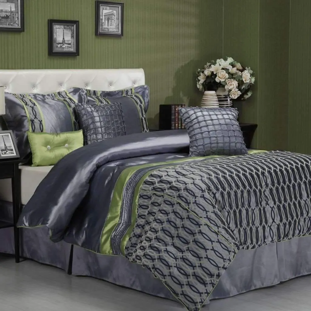 Bourdon - 7 Piece Comforter Set