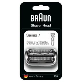 Braun Series 7 73S Electric Shaver Head Replacement (Silver)