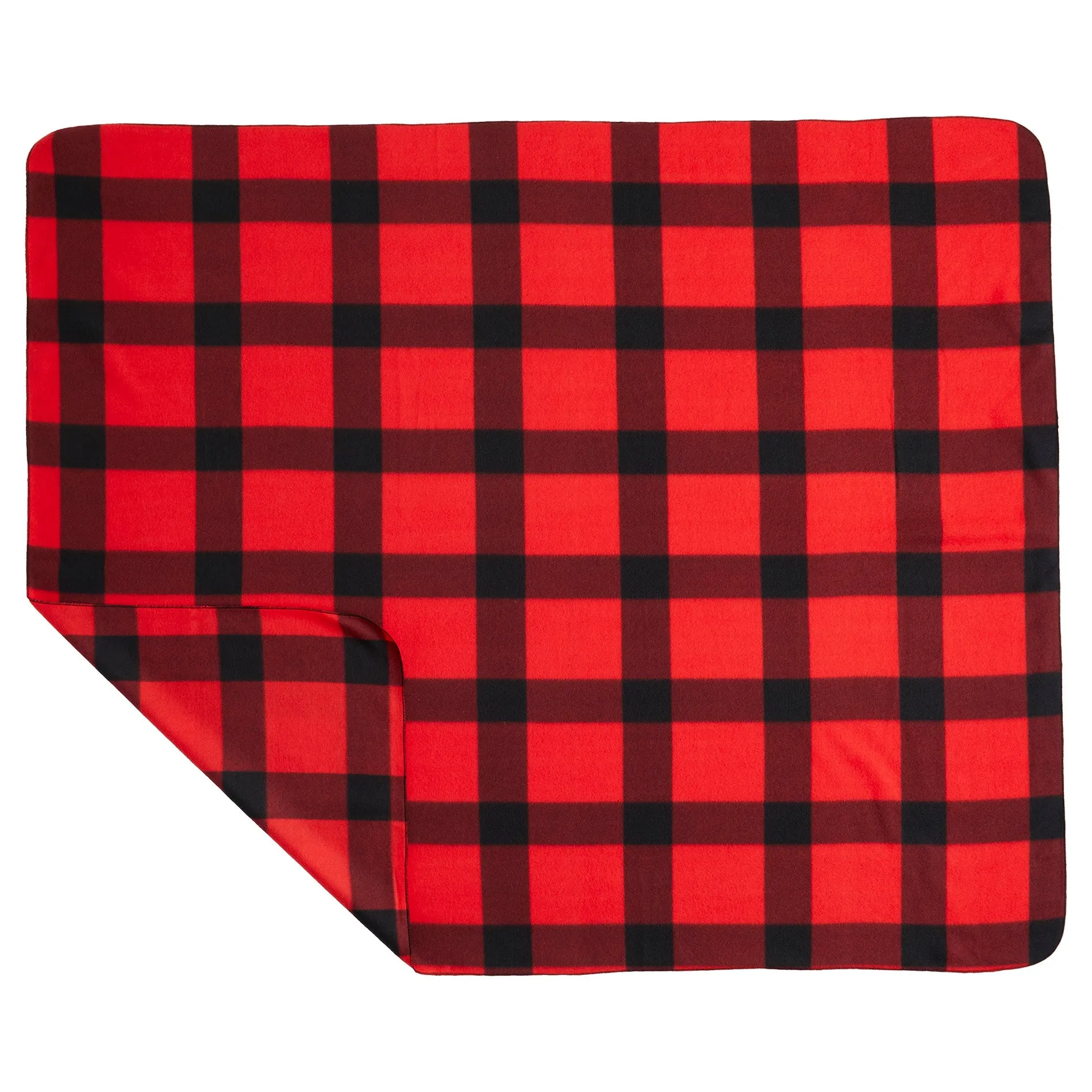 Buffalo Plaid Fleece Blanket