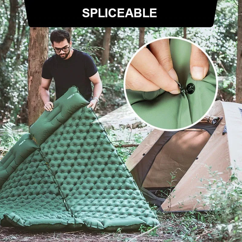 Camping Inflatable Mattress With Pillows