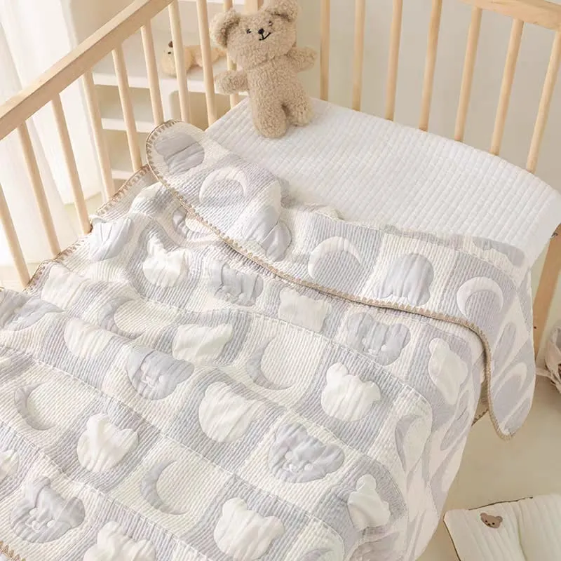 Charming Double-Sided Baby Blanket for Ultimate Comfort-Perfect for All Seasons