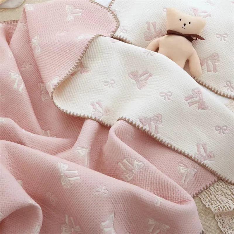 Charming Double-Sided Baby Blanket for Ultimate Comfort-Perfect for All Seasons