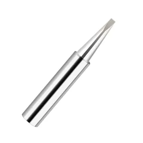 Chisel soldering iron tip (900M-T-2.4D) compatible with Hakko, Tenma, Atten, Quick, Aoyue soldering irons | ZedLabz