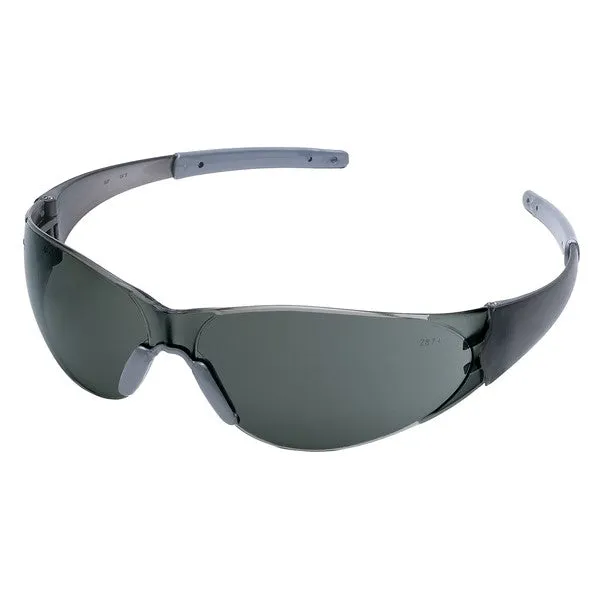 CK212AF MCR Safety CK2 Series Safety Glasses, Gray Lens