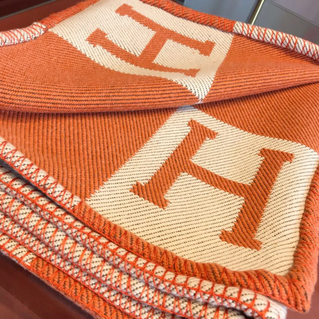 CLTH294 Hermes Blanket / 180x135cm(70.9x53inches)