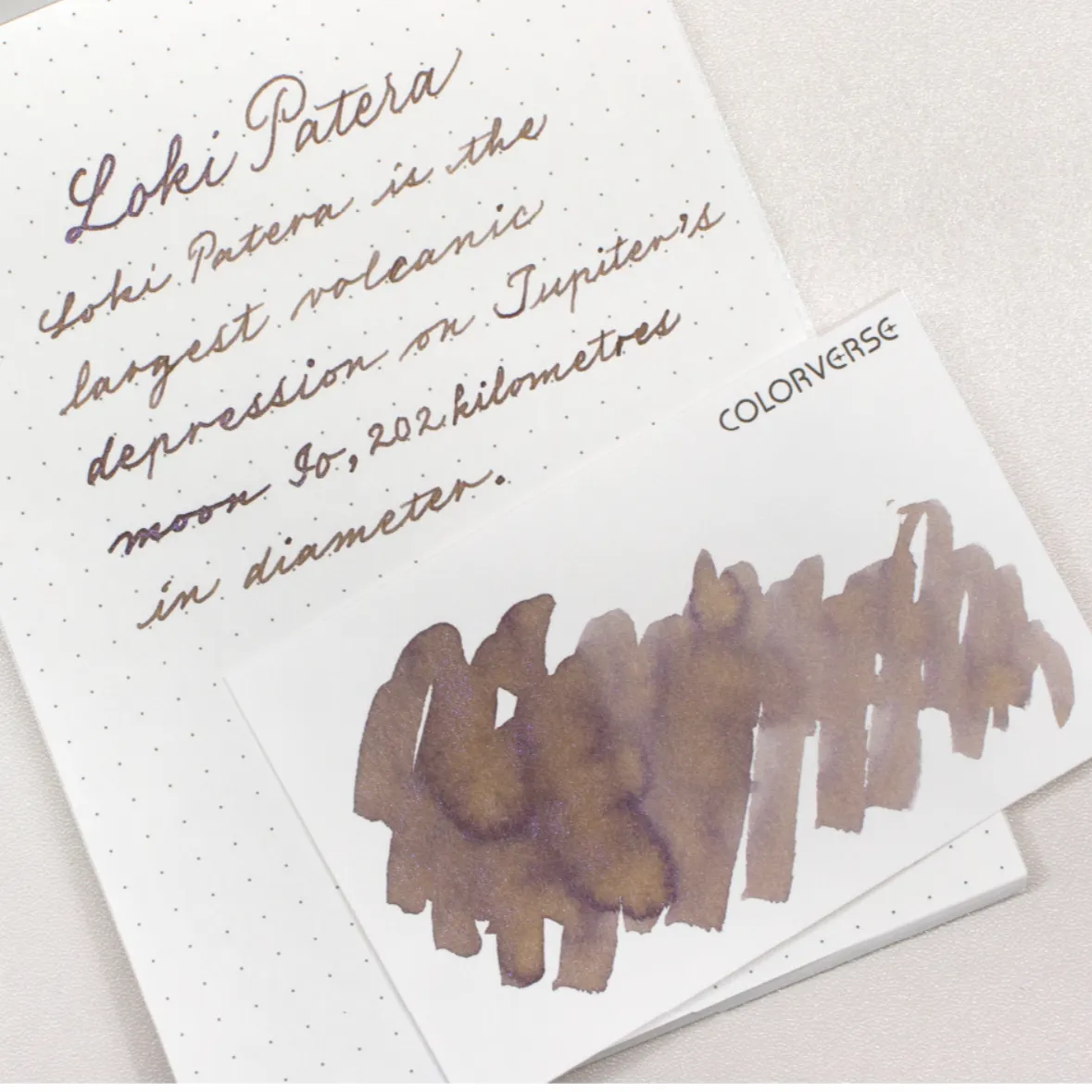 Colorverse Bottled Ink Set - Laplace Resonance   Loki Patera