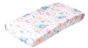 Copper Pearl Bloom Diaper Changing Pad Cover