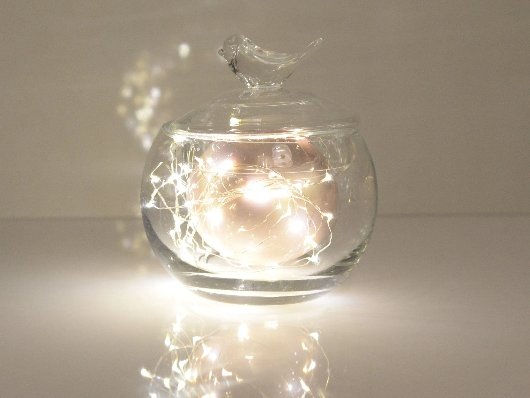 Copper wire fairy string lights - micro drop led 20m - 200 leds