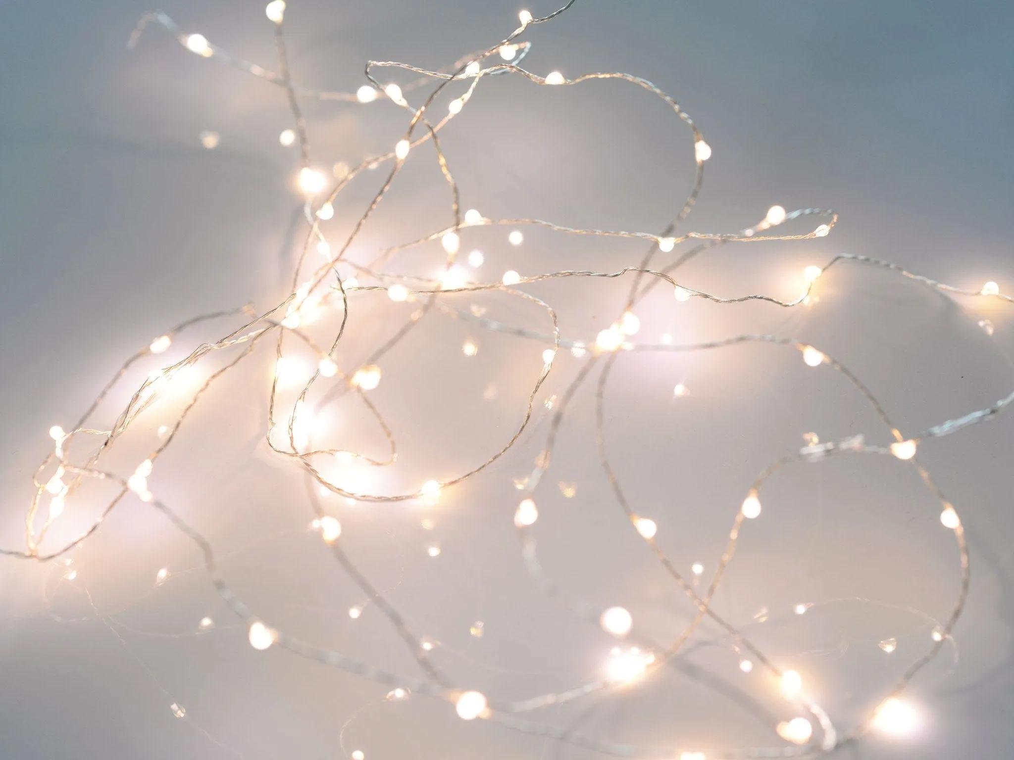 Copper wire fairy string lights - micro drop led 20m - 200 leds