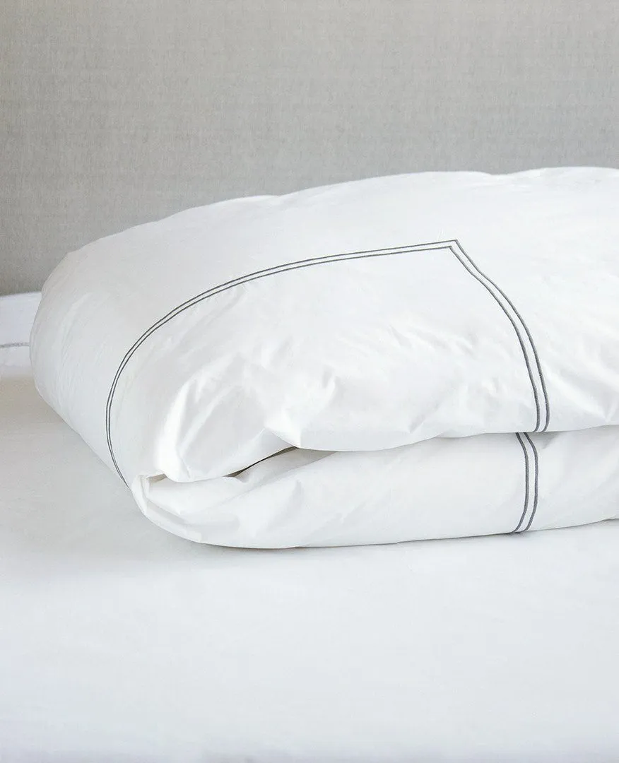 Crisp & Cool Percale White 2-Line Dorm Set