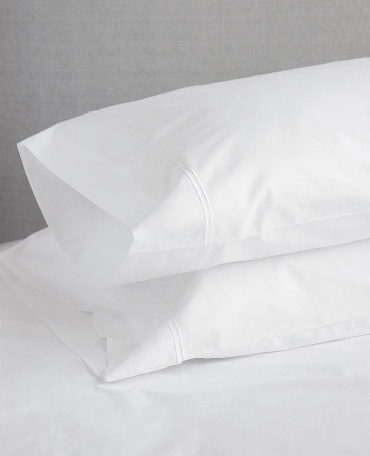 Crisp & Cool Percale White 2-Line Dorm Set