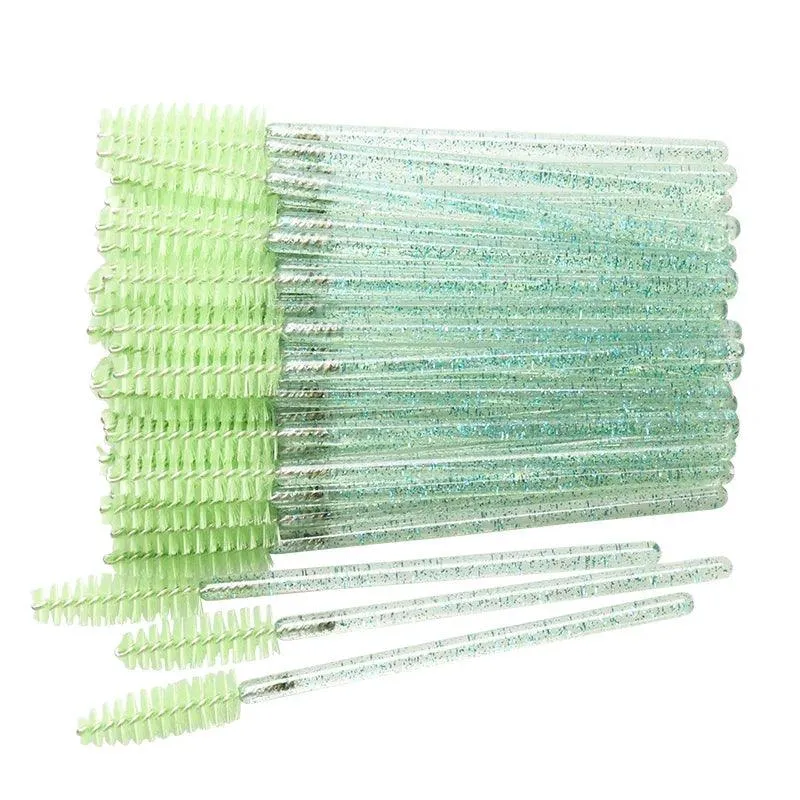 Crystal Eyelash Brush Set: Achieve Flawless Makeup Results!