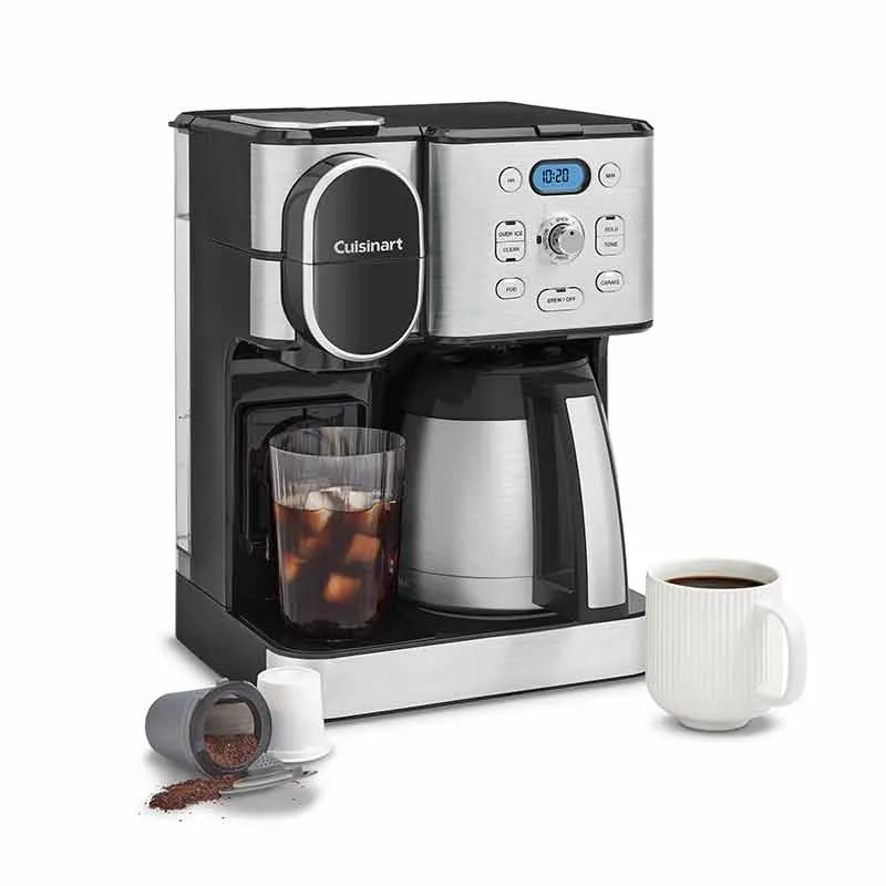 Cuisinart Coffee Center 10 Cup Thermal Coffeemaker and Single-Serve