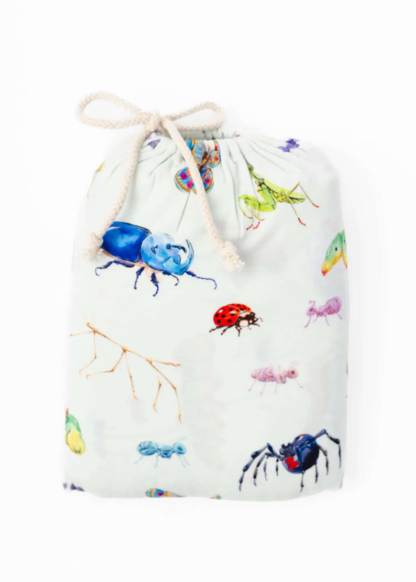 Cute as a Bug Bamboo Crib Sheet