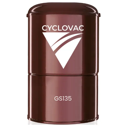 Cyclovac GS135 Canister Central Vacuum - With bag - Up to 3500 Sq Ft