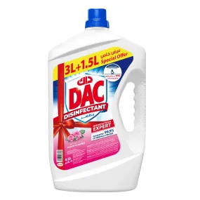 Dac Disinfectant Floor Cleaner Rose 4.5L