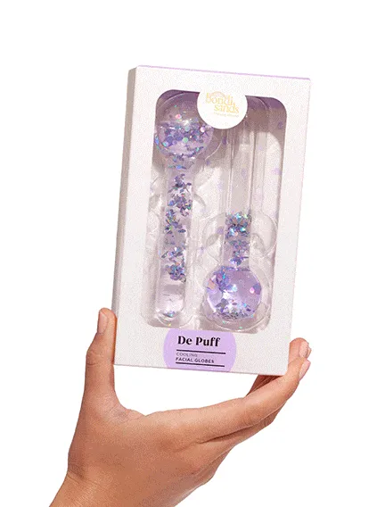 De Puff Cooling Facial Globes