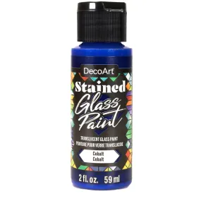 DecoArt Stained Glass Paint 2oz - Cobalt